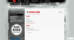Desktop Screenshot of crossfitjackson.com